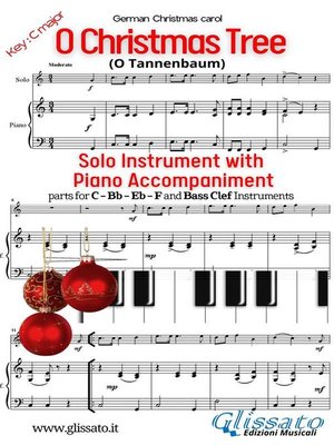 cover image of O Christmas Tree--Solo with Piano acc. (key C)